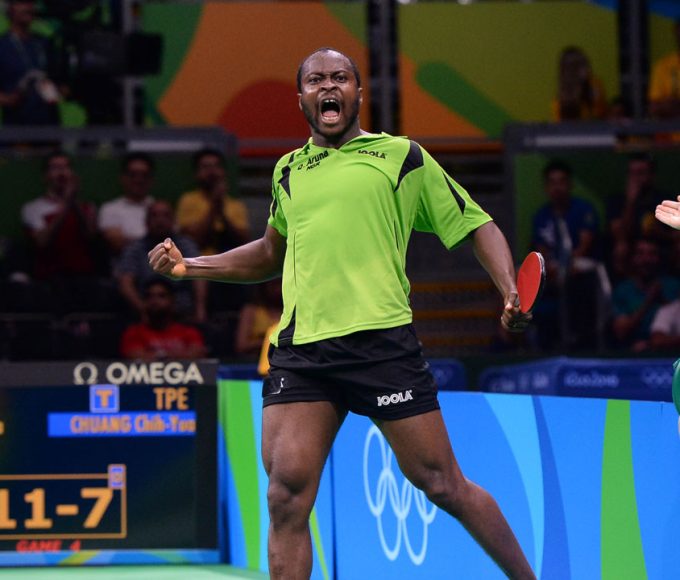 Table Tennis Medalist Aruna Quadi