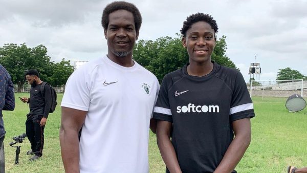 Alhaji Gafar with Futbal Galore