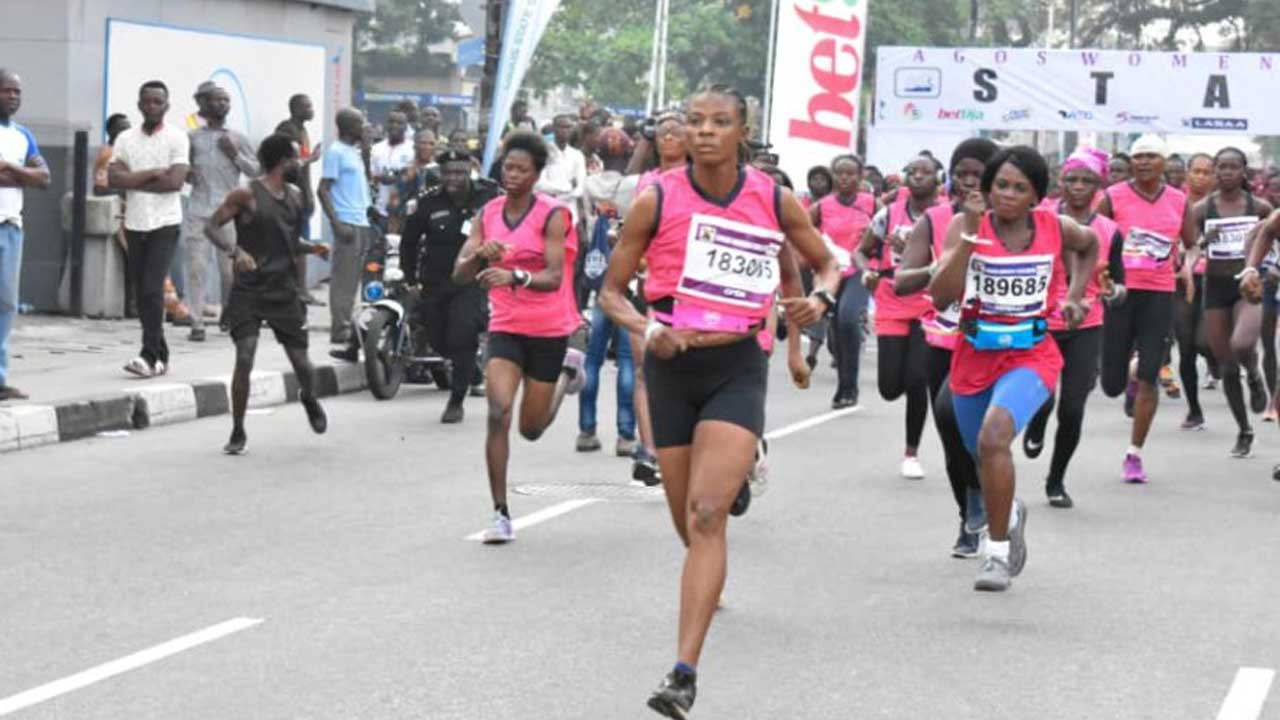 Lagos Women Running